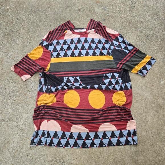 Henrik Vibskov Geometric Print Oversized Knit Dress Multi Women’s One Size OS - Picture 1 of 6